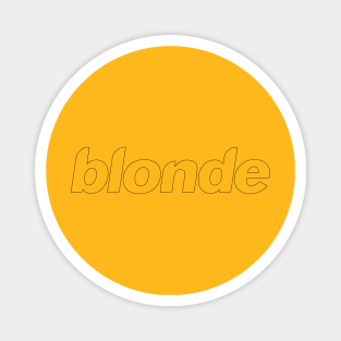 blonde- frank Magnet